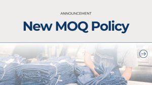 New Improvement Initiative: MOQ Requirement!